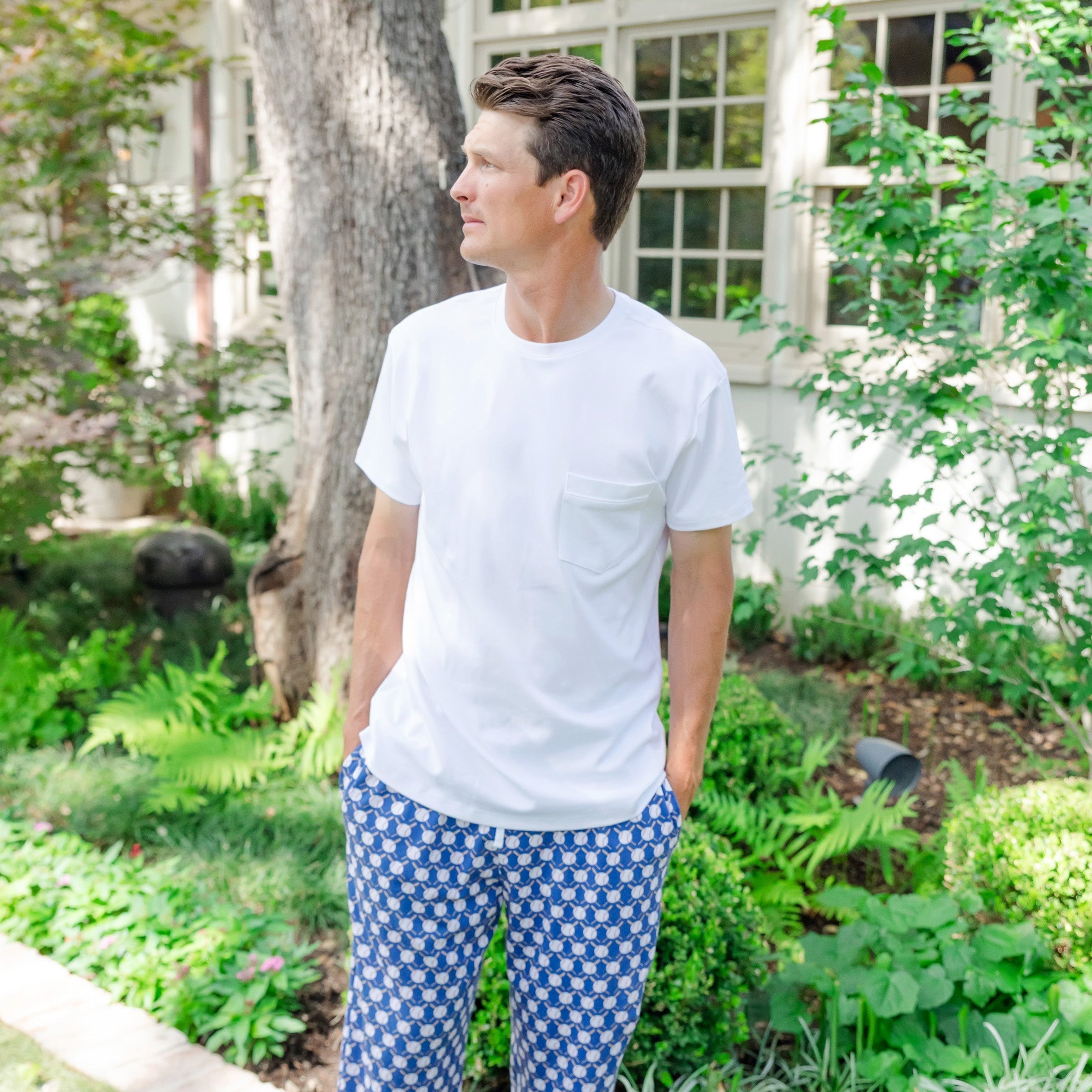 Brent Men's Hangout Pant - Up At Bat Baseball