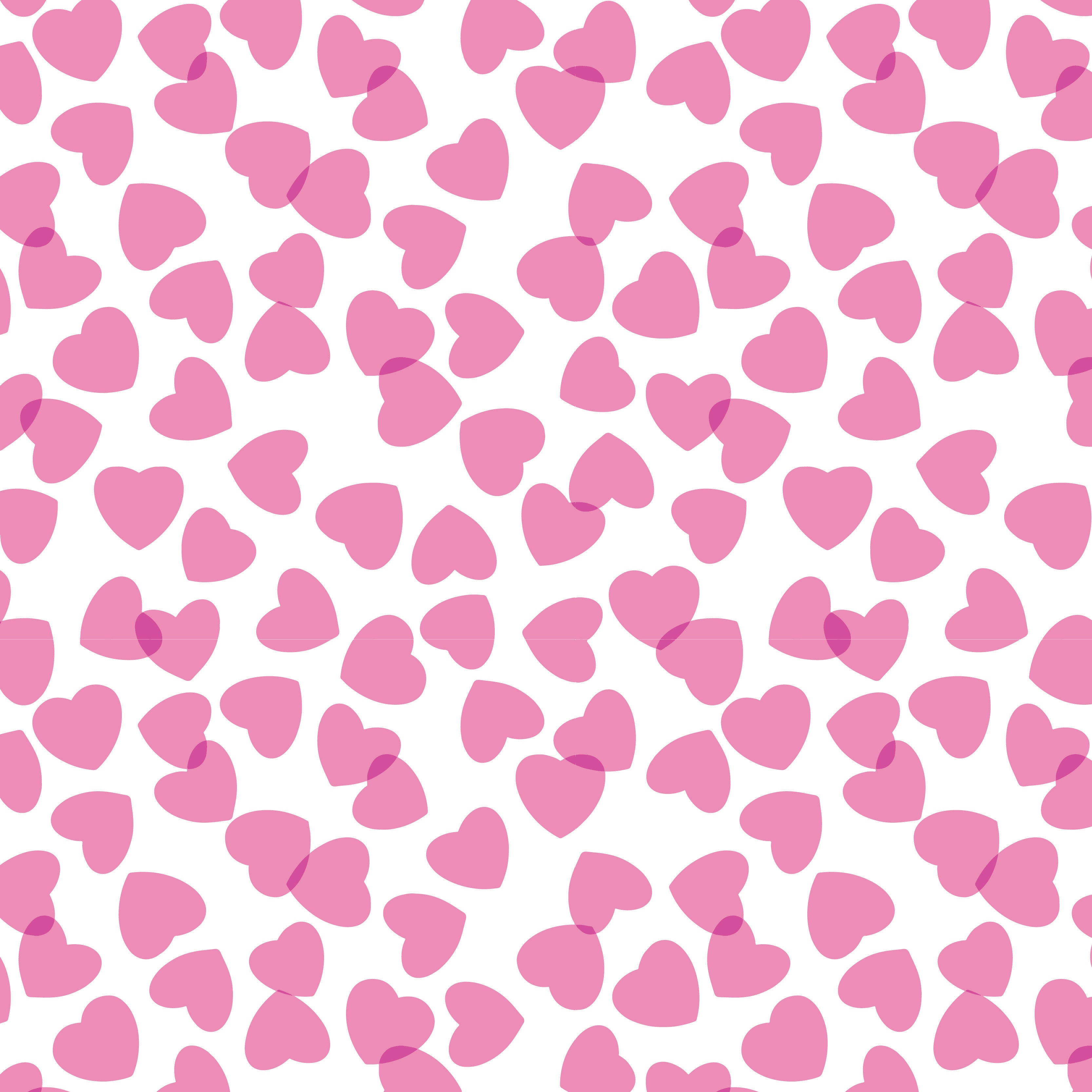 Parker Girls' Zipper Pajama - Confetti Hearts Pink