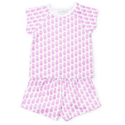 Emery Girls' Short Set - Palm Beach Pineapples