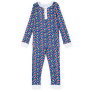 Jack Boys' Pajama Pant Set - Christmas Candy Blue