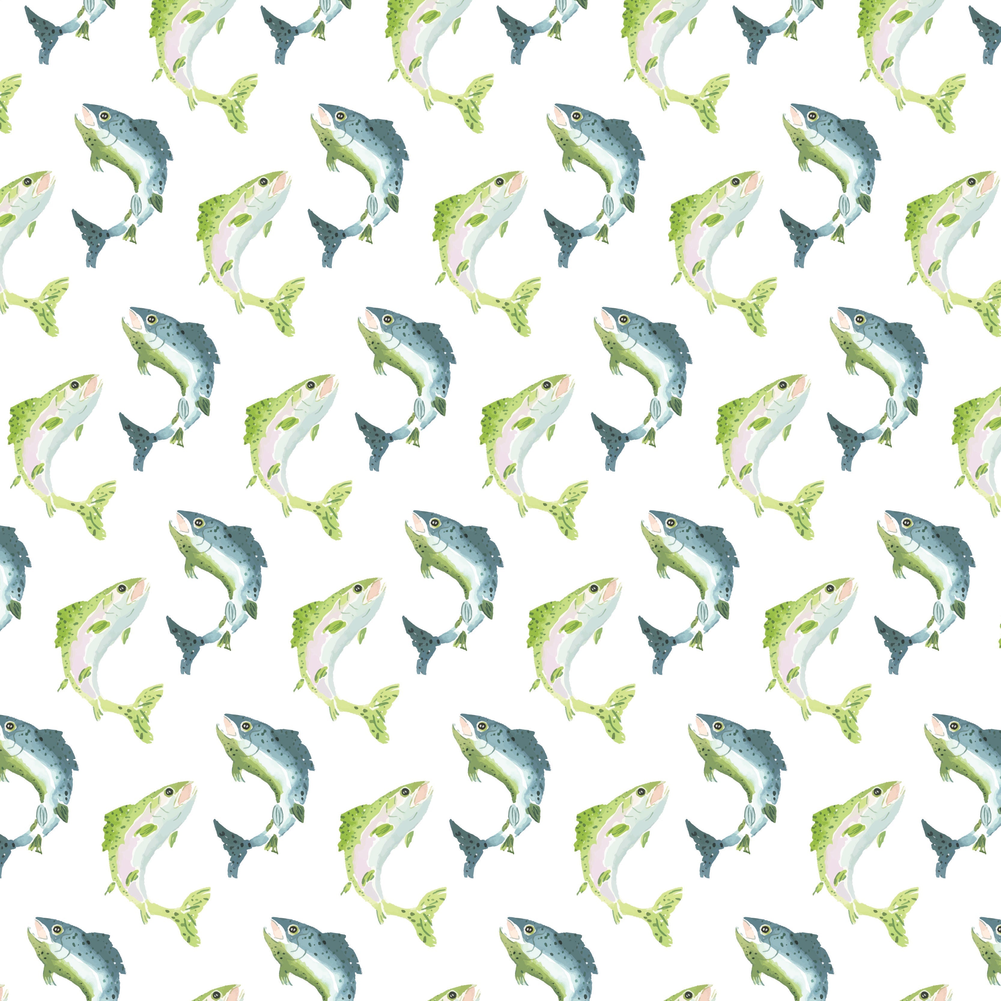 Charles Boys' Short Set - Jumping Trout