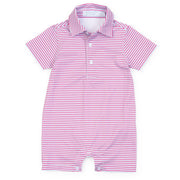 Austin Boys' Performance Shortall By Lh Sport - Club Stripe Berry Blue