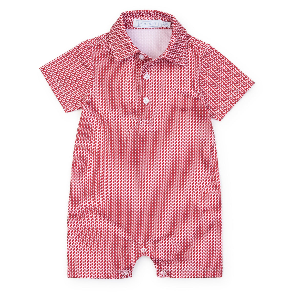 Austin Boys' Performance Shortall By Lh Sport - Rambler Red