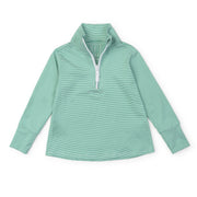 Blair Girls' Performance Pullover By Lh Sport - Green Stripes