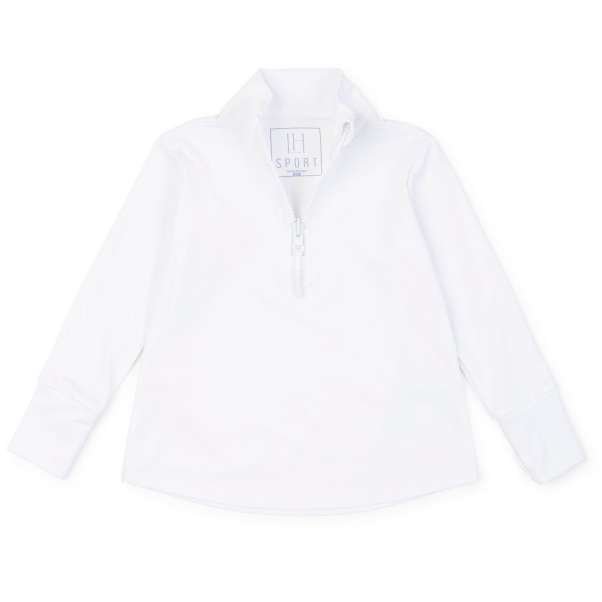 Blair Girls' Performance Pullover By Lh Sport - White