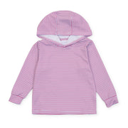 Grant Performance Hoodie By Lh Sport - Club Stripe Berry Blue