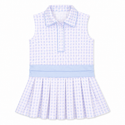 Harper Girls' Performance Dress By Lh Sport - Flower Power Pink