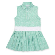 Harper Girls' Performance Dress By Lh Sport - Mod Meadow Classic Green