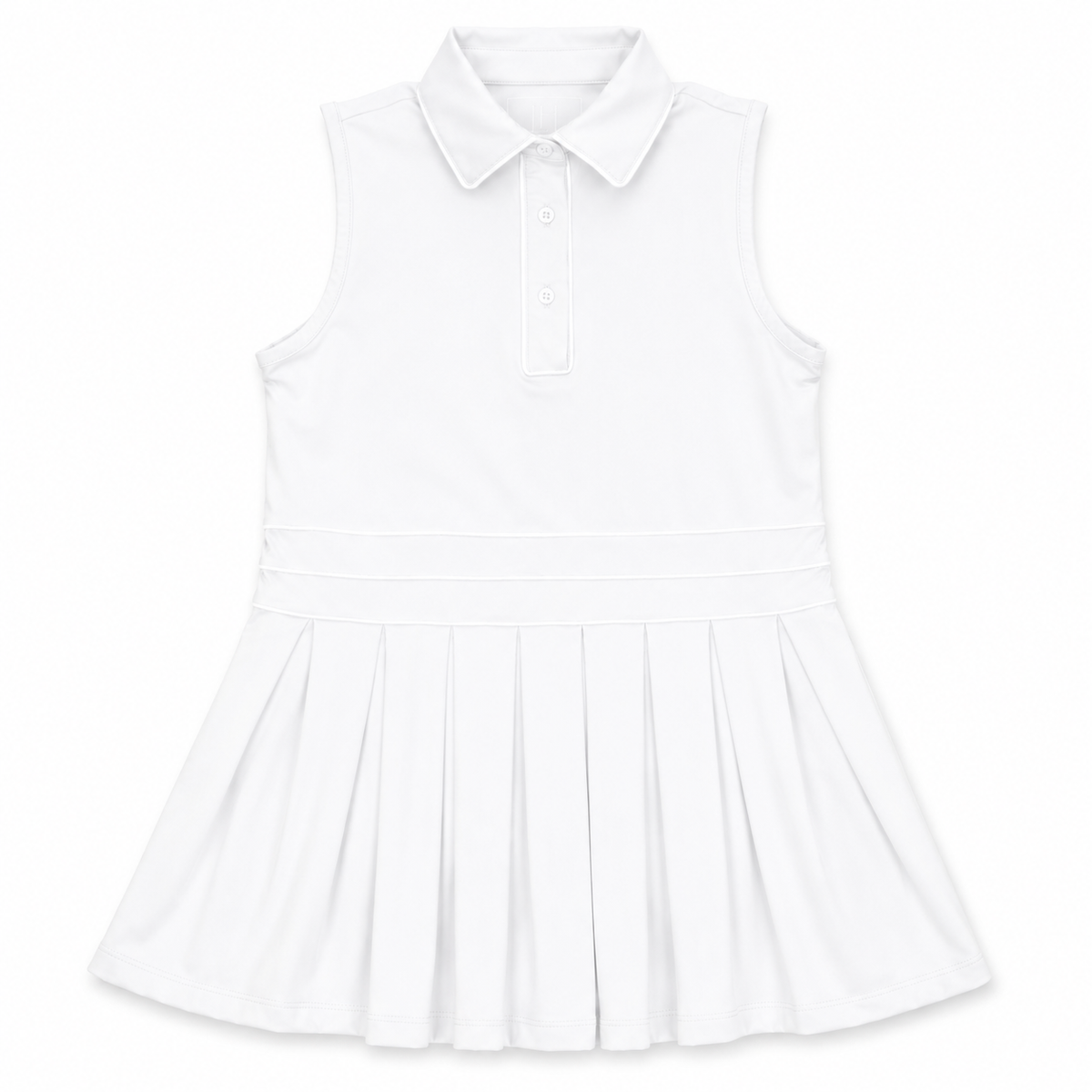 Harper Girls' Performance Dress By Lh Sport - White