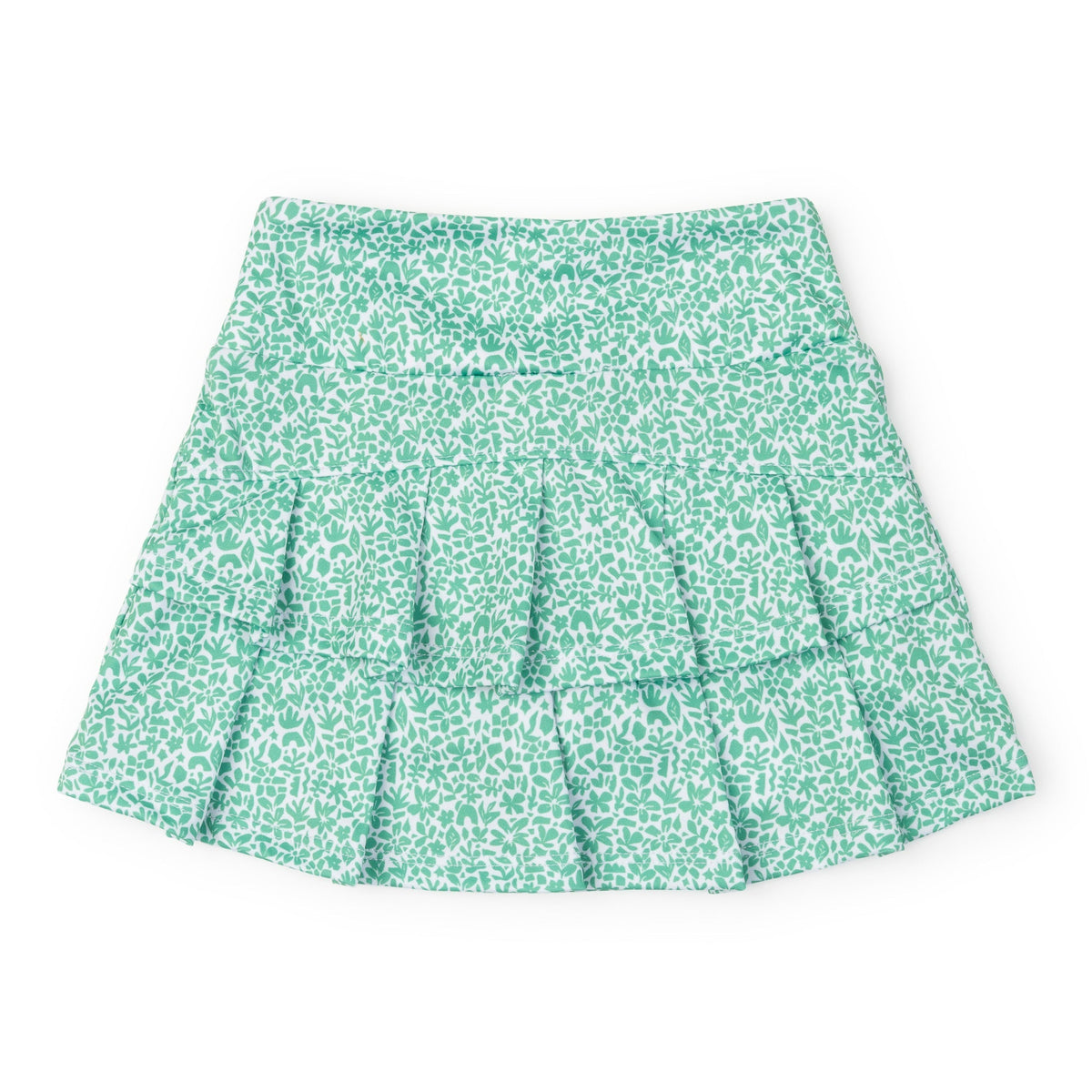 Margot Girls' Performance Skirt By Lh Sport - Mod Meadow Classic Green