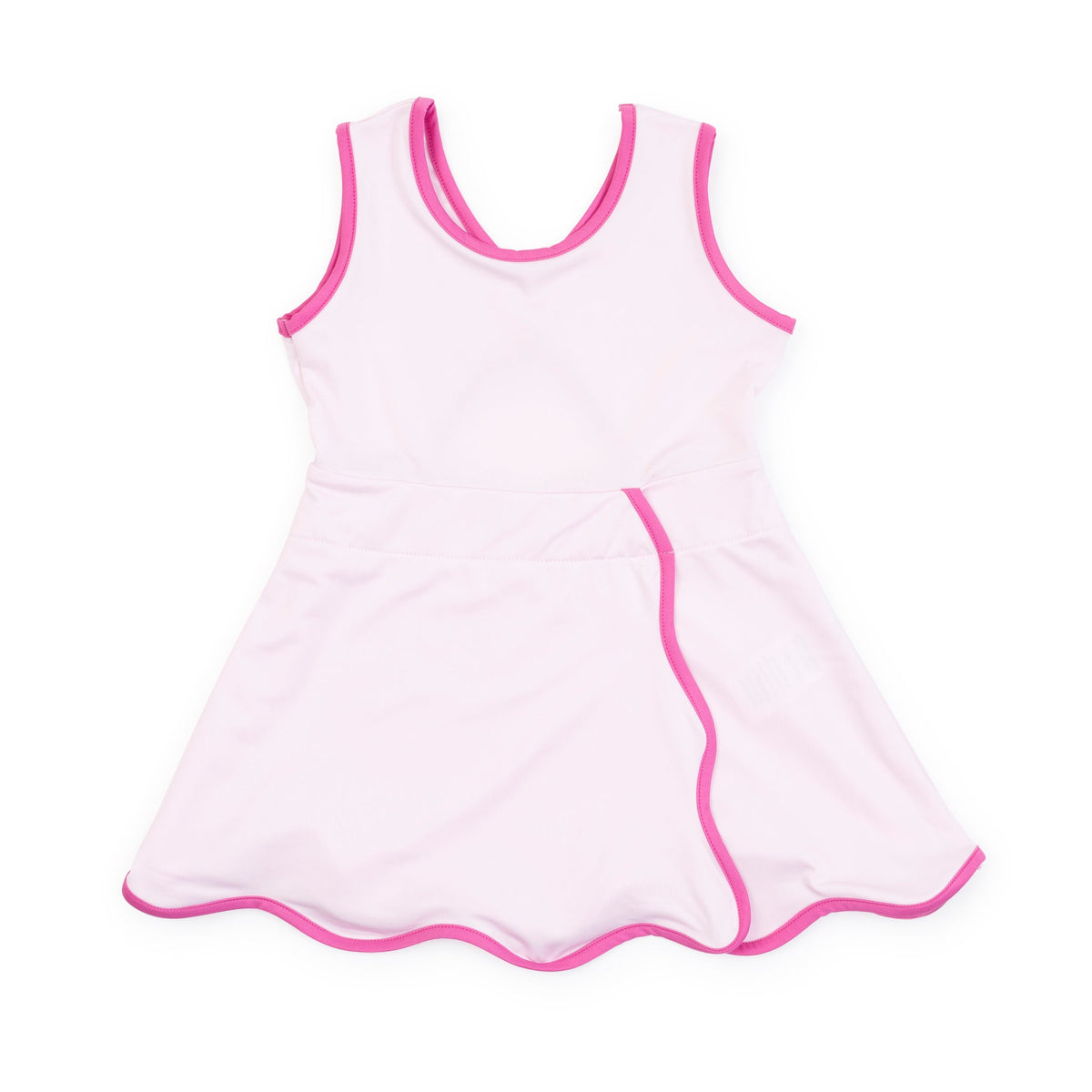 Taylor Girls' Performance Dress By Lh Sport - Cotton Candy Pink