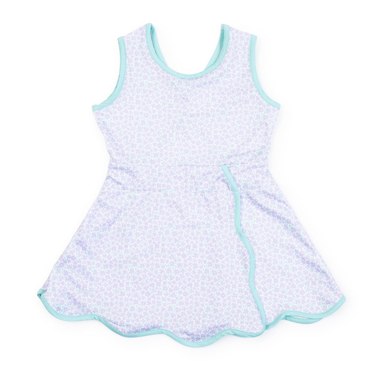 Taylor Girls' Performance Dress By Lh Sport - Petal Party Lavender