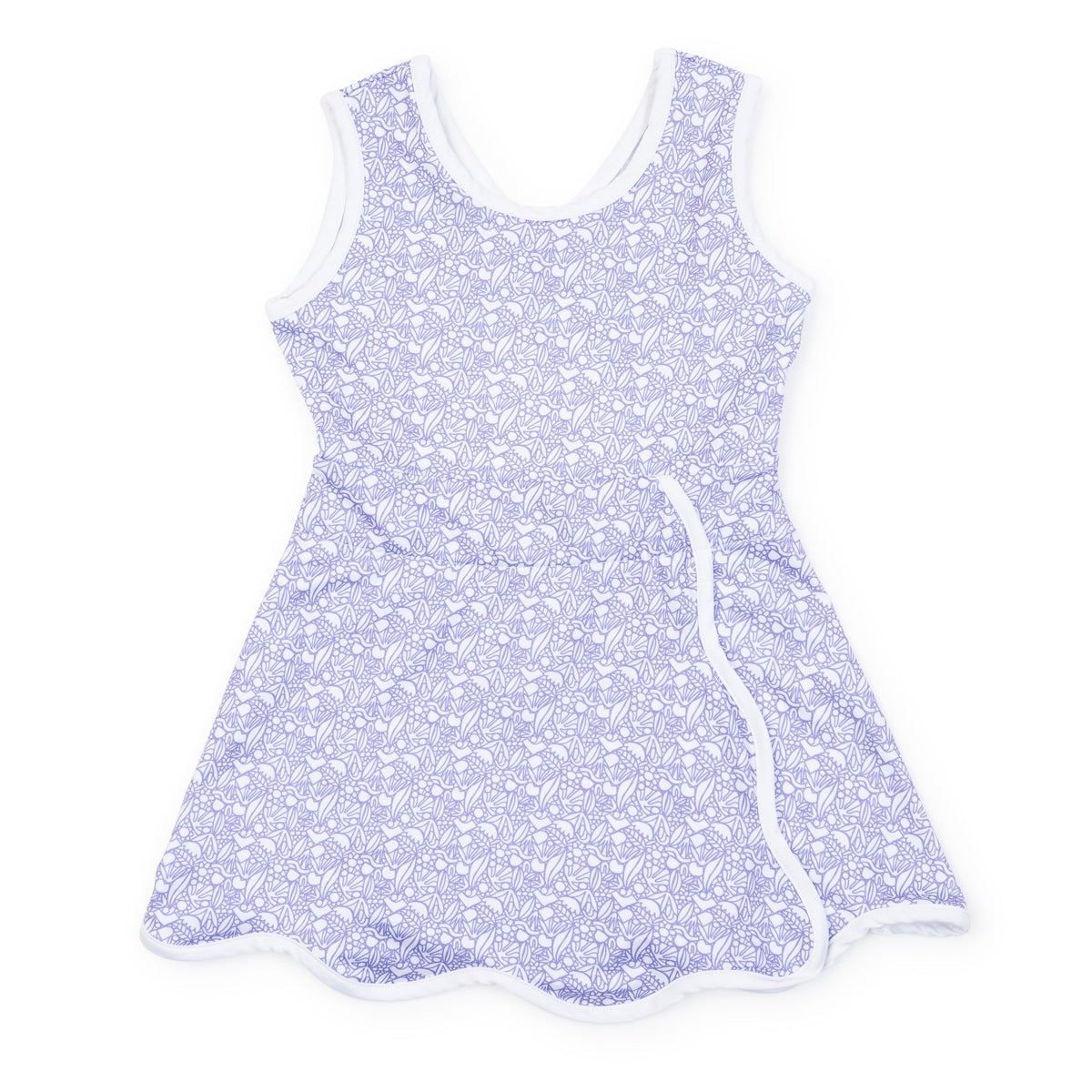 Taylor Girls' Performance Dress By Lh Sport - Petal Pop Purple