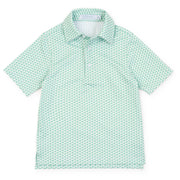Will Boys' Performance Polo By Lh Sport - Golf Tourney Classic Green