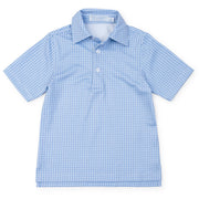 Will Boys' Performance Polo By Lh Sport - Rambler Blue