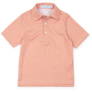 Will Boys' Performance Polo By Lh Sport - Rambler Orange