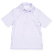 Will Boys' Performance Polo By Lh Sport - Links Lavender
