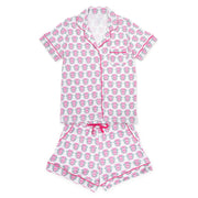 Claire Women's Pajama Short Set - Phi Mu Crest