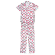 Laney Women's Pima Cotton Pajama Pant Set - Alpha Omicron Pi Crest