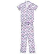 Laney Women's Pima Cotton Pajama Pant Set - Sigma Sigma Sigma Crest