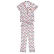 Laney Women's Pima Cotton Pajama Pant Set - Alpha Gamma Delta Crest