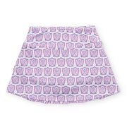 Margot Girls' Performance Skirt By Lh Sport Golf Crest Pink