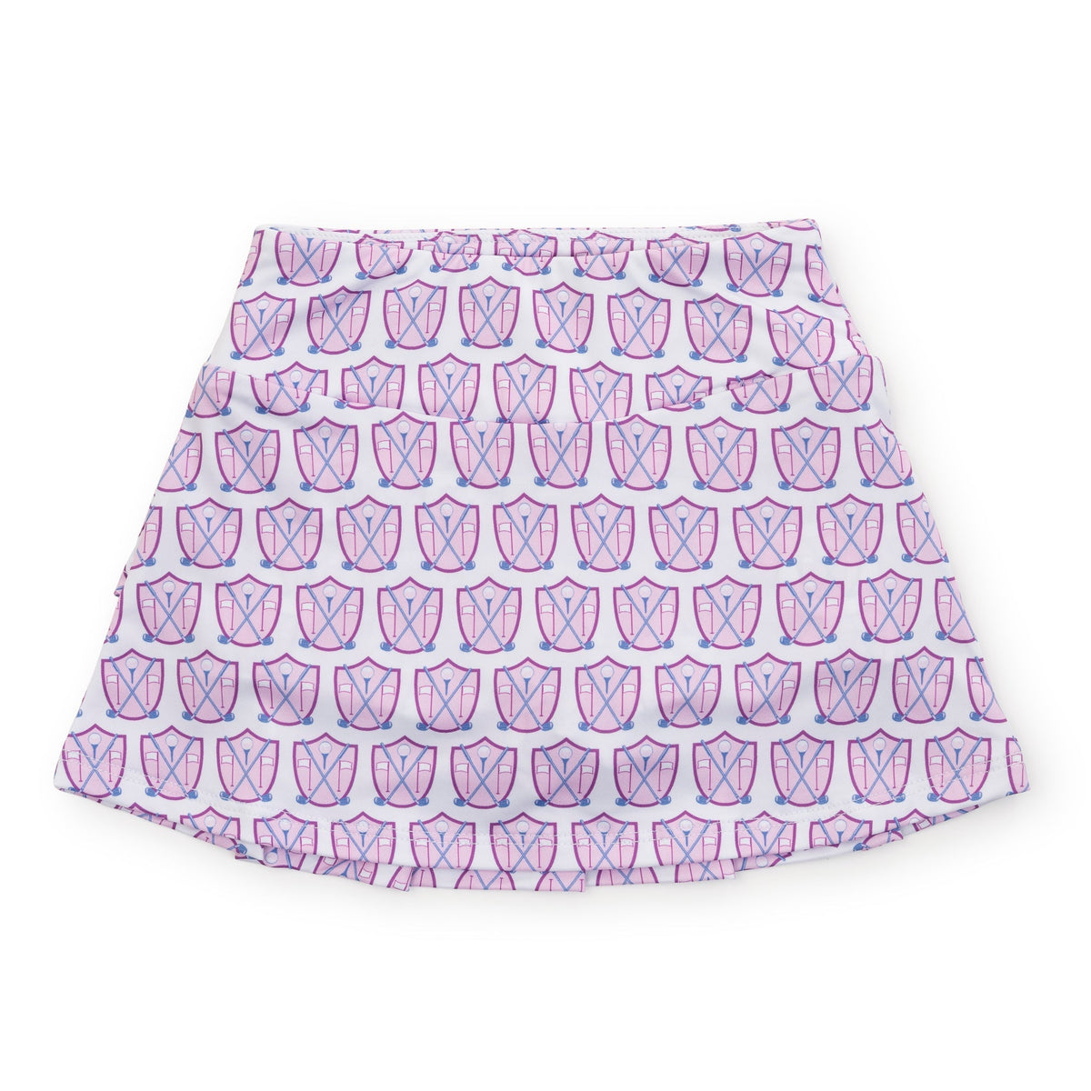 Margot Girls' Performance Skirt By Lh Sport Golf Crest Pink