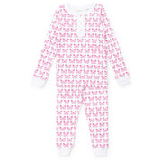 Alden Girls' Pima Cotton Pajama Pant Set - Cartie Butterflies