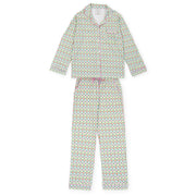 Alee Women's Long Sleeve Pant Set - Tree Topper Bows
