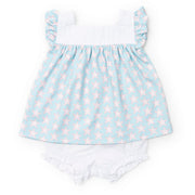 Annie Girls' Bloomer Set - Seaside Starfish
