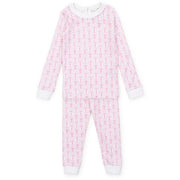 Ava Girls' Pajama Pant Set - Ballet And Bows