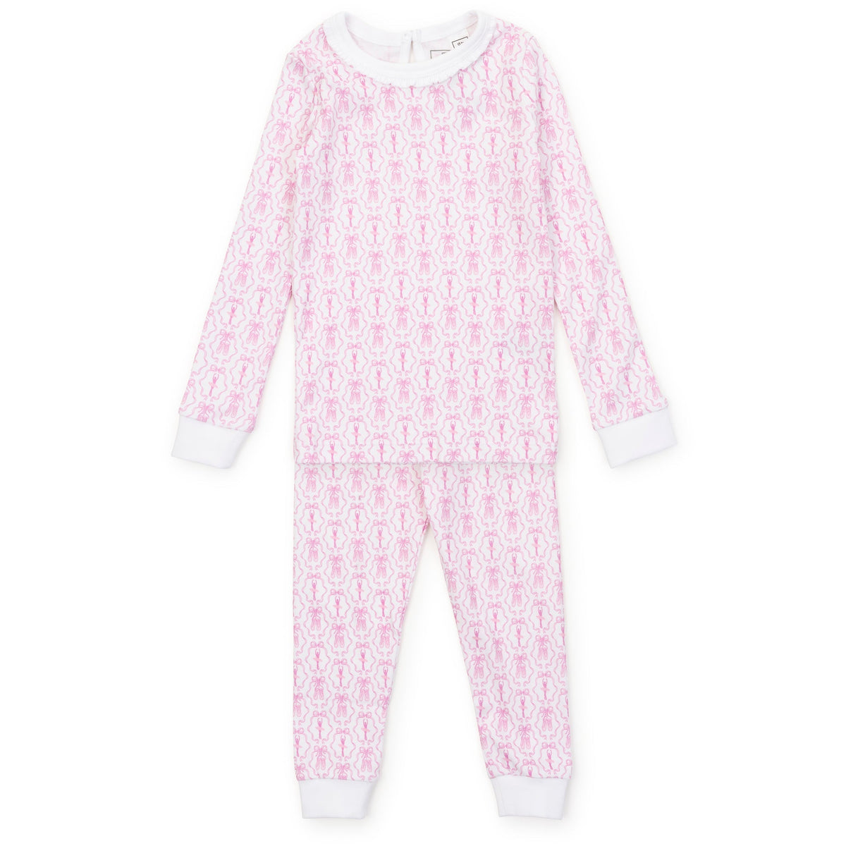 Ava Girls' Pajama Pant Set - Ballet And Bows