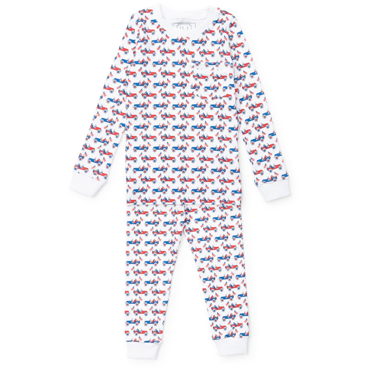 Bradford Boys' Pajama Pant Set - Patriotic Jeeps