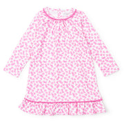 Carlin Girls' Dress - Confetti Hearts Pink