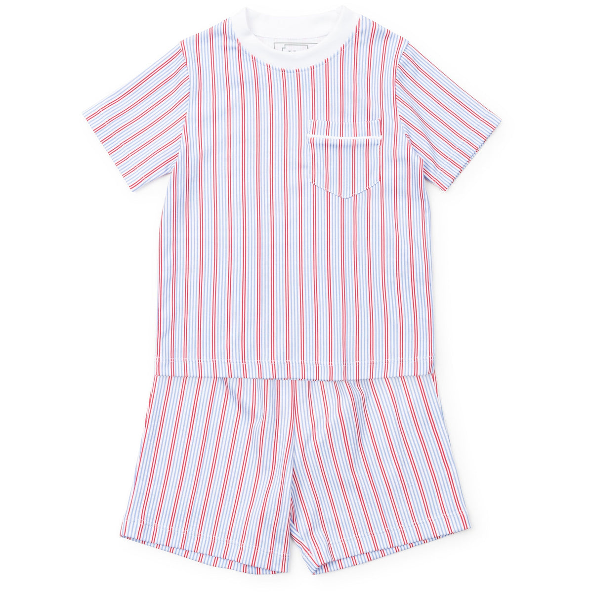 Charles Boys' Short Set - Liberty Stripe