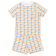 Charles Boys' Short Set - Preppy Pumpkins Cool