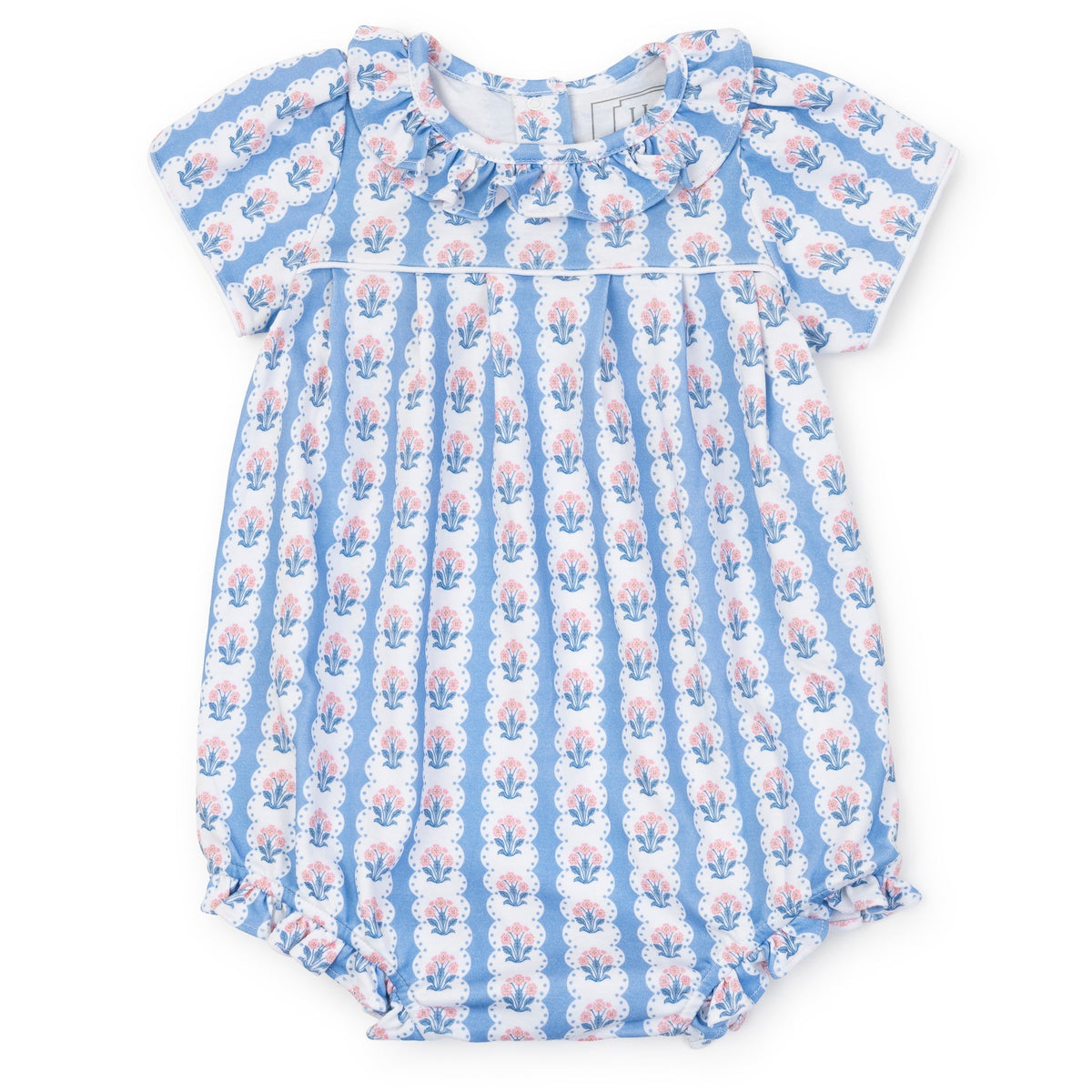 Charlotte Girls' Pima Cotton Bubble - Harvest Ribbon Floral