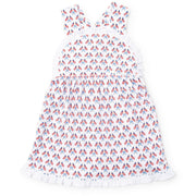 Eden Girls' Dress - Stars, Stripes And Bows