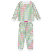 Edie Girls' Sweatshirt Pant Set - Tree Topper Bows