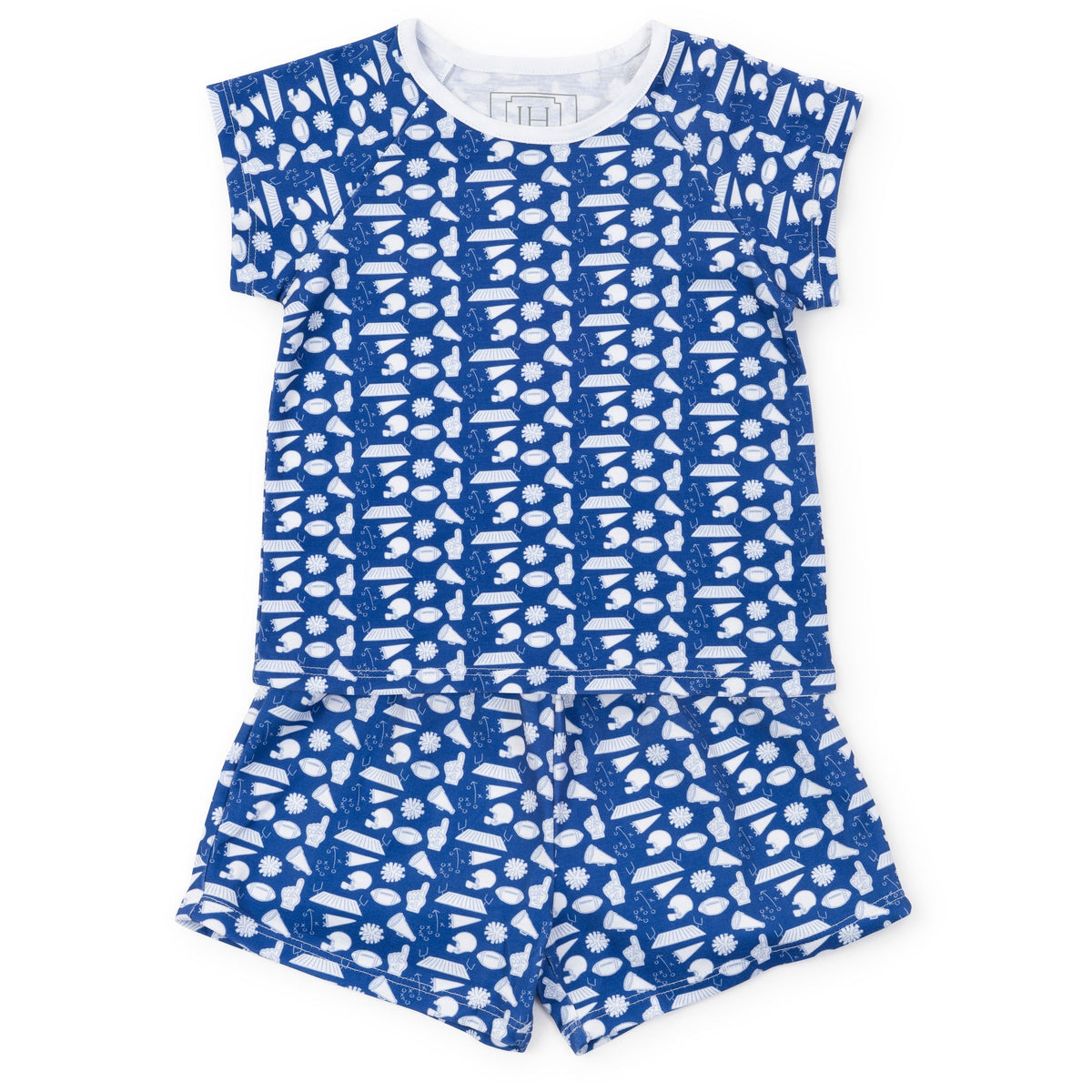 Emery Girls' Short Set - Pep Rally Blue