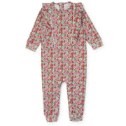 Evelyn Girls' Romper - Floral Noel