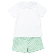 Field Boys' Woven Short Set - Garden Trellis
