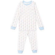 Grayson Boys' Pajama Pant Set - Easter Bunnies Blue