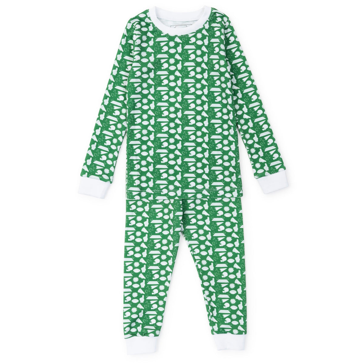 Grayson Pajama Pant Set - Pep Rally Green