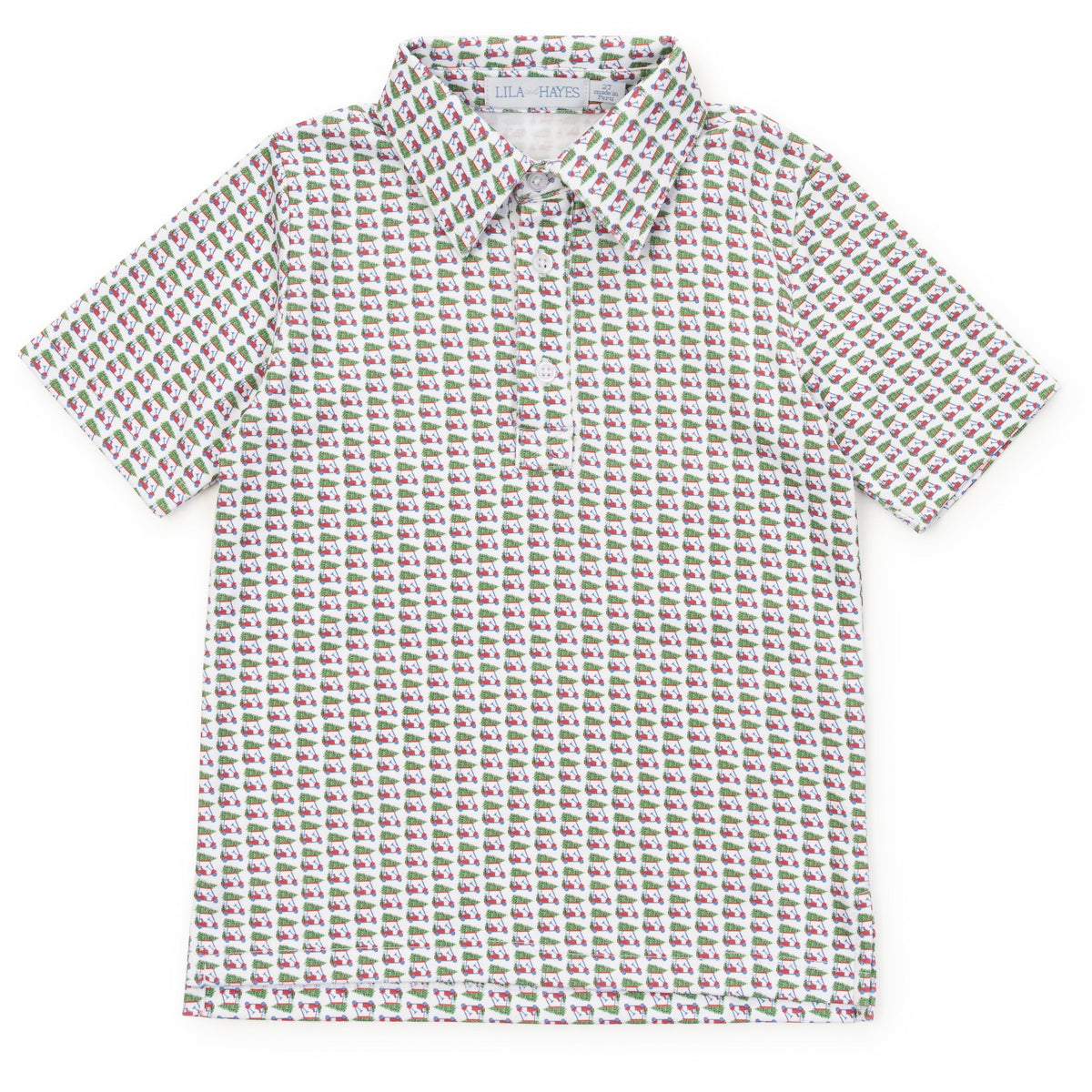 Griffin Boys' Polo - Christmas At The Club