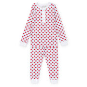 Jack Boys' Pajama Pant Set - Schoolhouse Apples Blue
