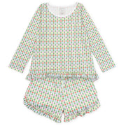 Kathryn Women's Pajama Short Set - Tree Topper Bows