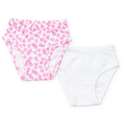 Lauren Girls' Underwear Set - Confetti Hearts Pink/white