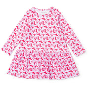 Lily Girls' Dress - Wild West Pink