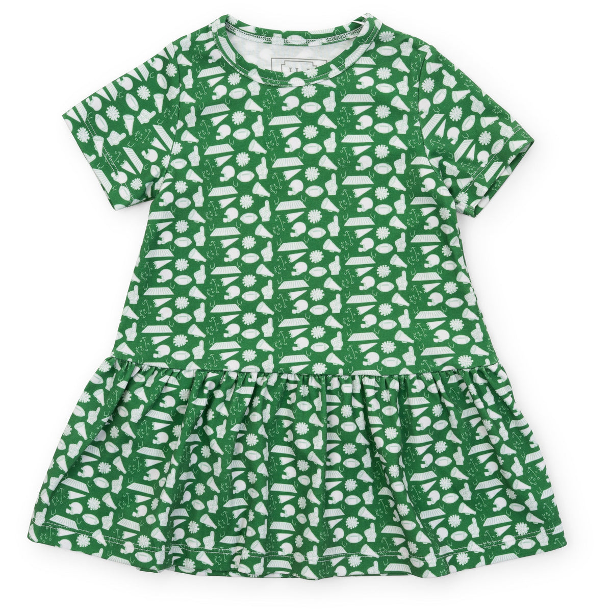 Lottie Girls' Dress - Pep Rally Green